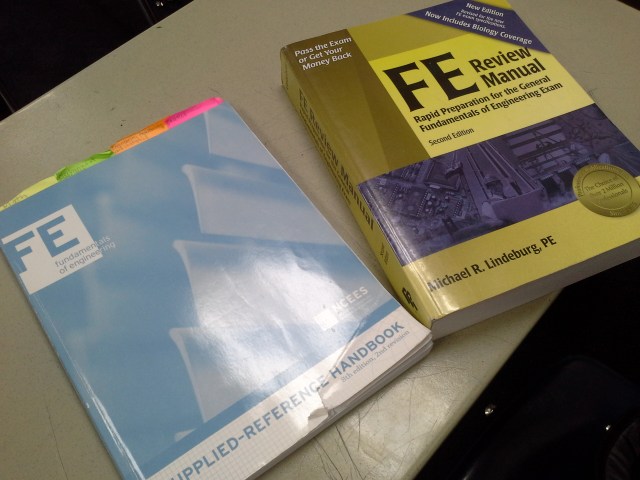 My test preparation books