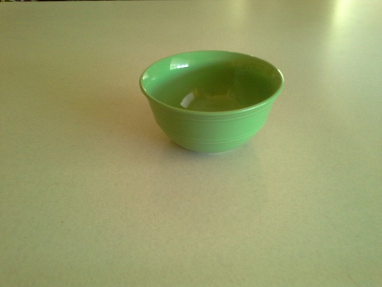 A new set of bowls, equal thickness.