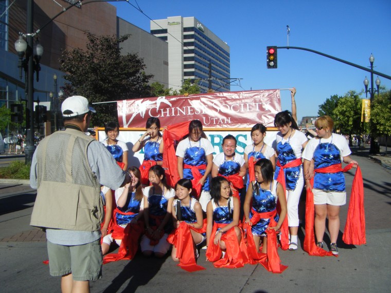 One last photo before going off