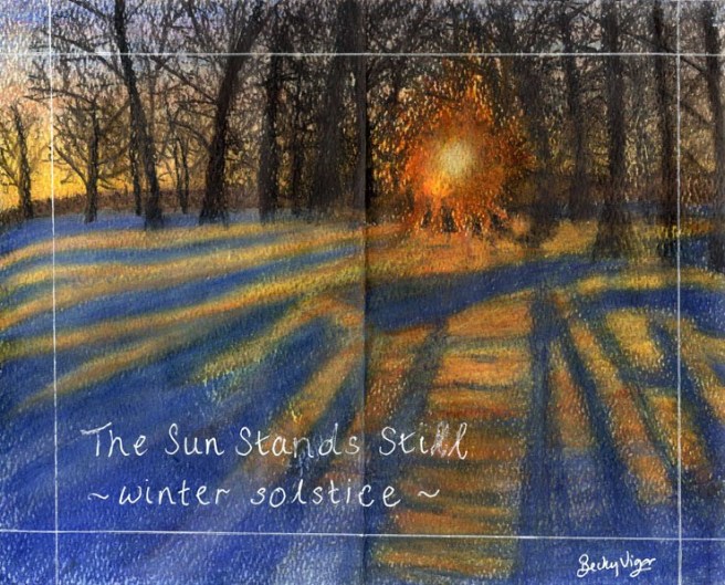 The Sun Stands Still by Becky Vigor, 2010.