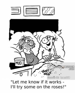 'Let me know if it works - I'll try some on the roses!'